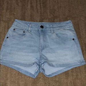 Size 1 blue jean shorts
